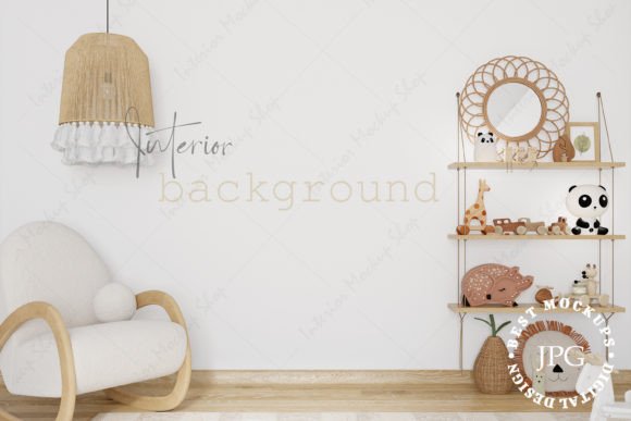 Download Blank Wall, Kids Room Mockup - Blank Collection