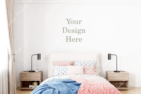 Download Blank Wall Kids Room Mockup - 336 - Blank Collection
