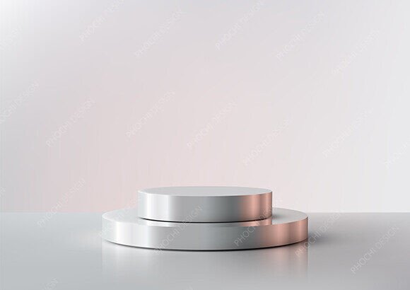 Download Wo Tiered Stainless Steel Podium Display - Premium Resources