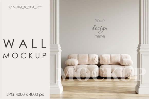 Download Blank Wall Mockup Boho, Empty Wall - Blank Collection