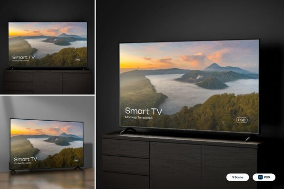 Download TV 3D Mockup - 3d mockup Collection