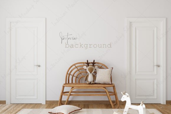 Download Blank Wall, Kids Room Mockup - Blank Collection