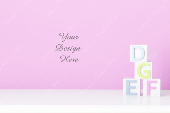 Download Blank Wall Mockup Kids - 1023 - Blank Collection