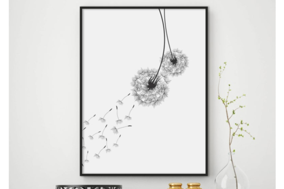 Download Dandelion Wall Art Printable Home Decor - Printable home decor Collection