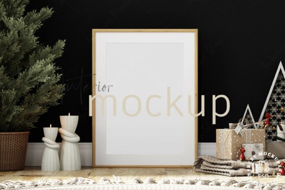 Download Christmas Frame Mockup PSD JPG PNG - Christmas frame Collection
